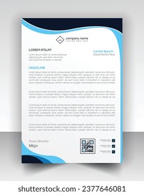 Letterhead design vector file fully editable 