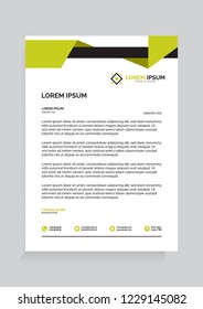 Letterhead Design Vector Illustration