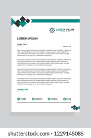 Letterhead Design Vector Illustration