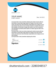 Letterhead design for your business