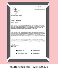Letterhead design for your business