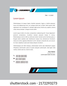concepto de correspondencia vectorial de volante de membrete