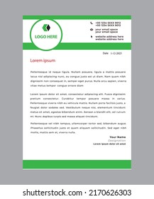letterhead flyer vector creative business