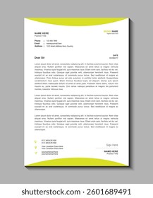 Letterhead Format Template, Business Style Letterhead Design Template. Modern business style letterhead bundle of your corporate project. Abstract business corporate modern letterhead template design,
