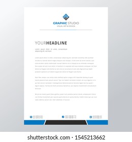 Letterhead Pad Design/ Pad Template