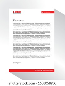 Letterhead Pad template Design. Business style letterhead templates. Corporate Stationary design. 