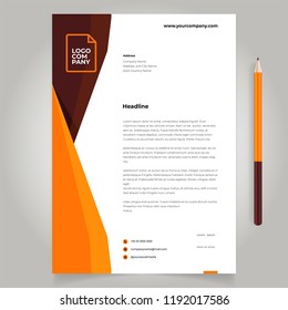 letterhead simple minimalist