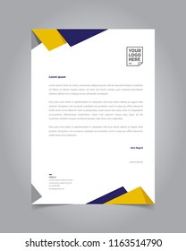 Letterhead Template Design