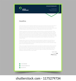 Letterhead Template Design