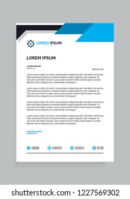 Letterhead Template Design