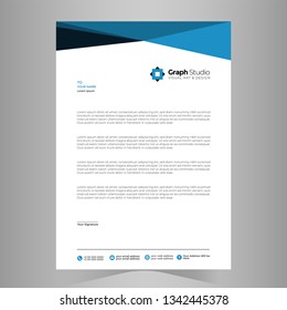 Letterhead Template Design