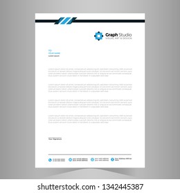 Letterhead Template Design