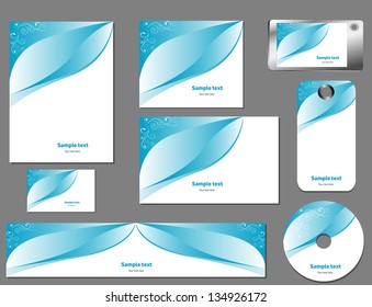 Letterhead template design