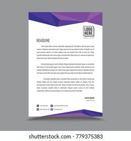 Letterhead Template Design