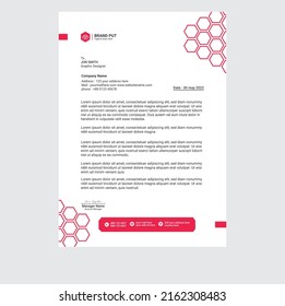 Letterhead template design creative   profational