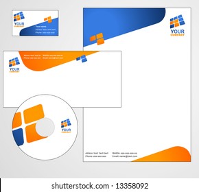 Letterhead Template design - vector