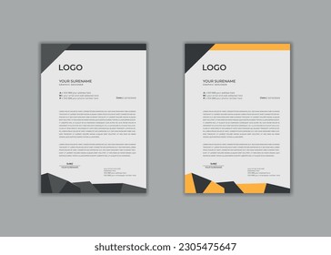 letterhead, letterhead template, letterhead design, vector creative Professional modern school hospital medical new simple corporate letterhead template design.

