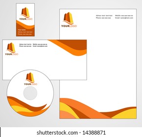 Letterhead Template design - vector file