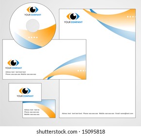 Letterhead Template design - vector file