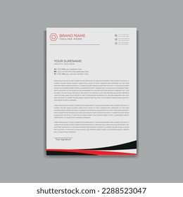 letterhead, letterhead template, letterhead design, vector pixel style modern unique school hospital medical new minimalist elegant vector illustrator mosaic corporate letterhead design
