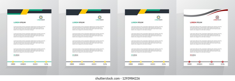 Letterhead Template Set  