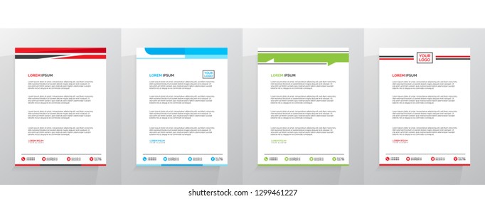 Letterhead Template Set