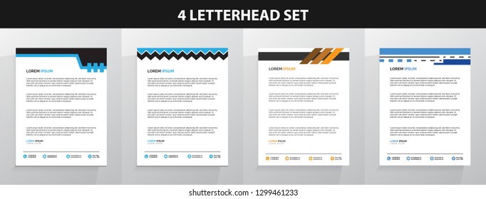 Letterhead Template Set