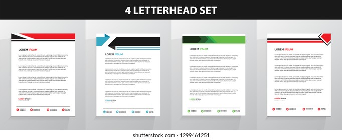Letterhead Template Set