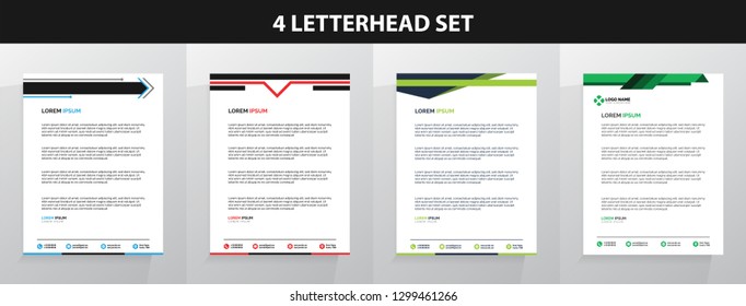 Letterhead Template Set