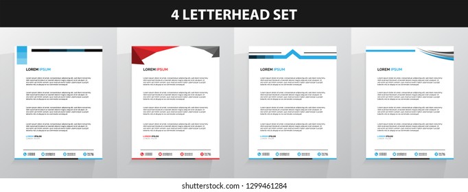 Letterhead Template Set