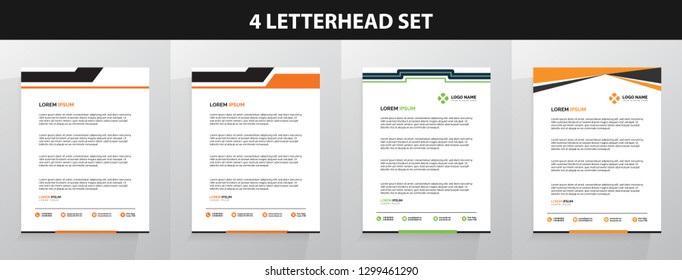 Letterhead Template Set
