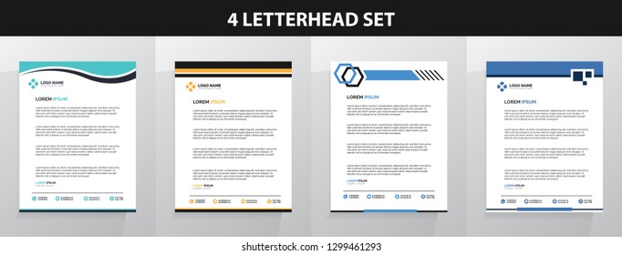 Letterhead Template Set