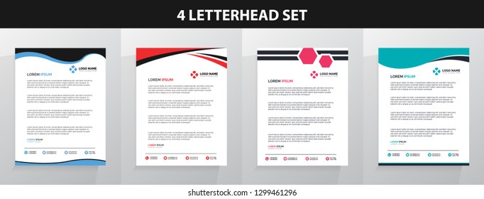 Letterhead Template Set