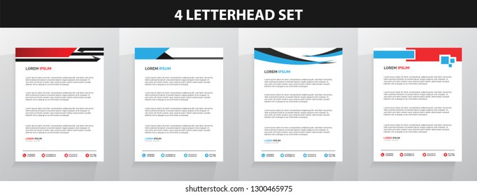 Letterhead Template Set