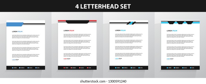 Letterhead Template Set