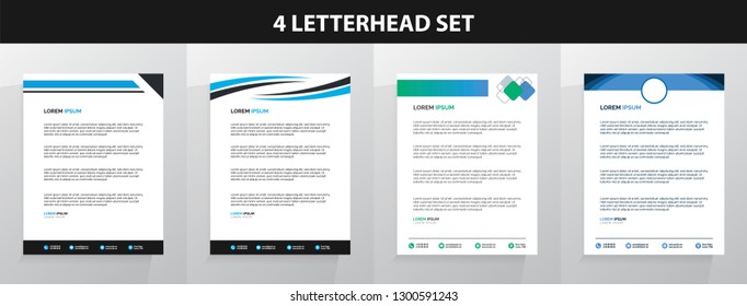 Letterhead Template Set