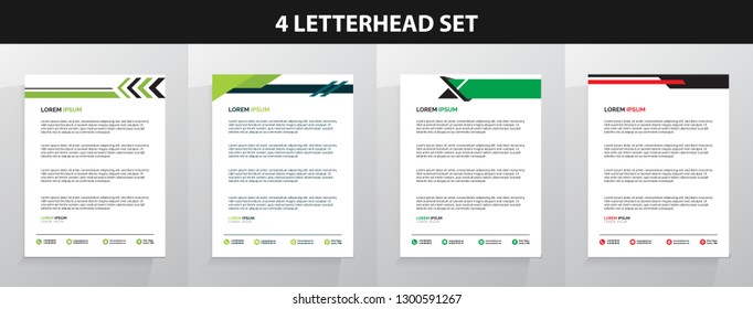 Letterhead Template Set