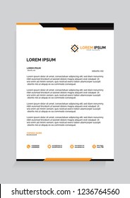 Letterhead Template Vector