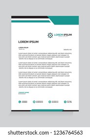 Letterhead Template Vector