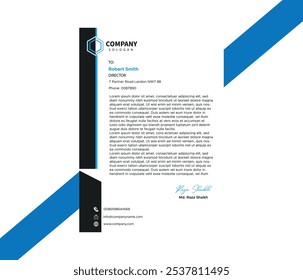 Letterhead Templete Design In Eps Format 
