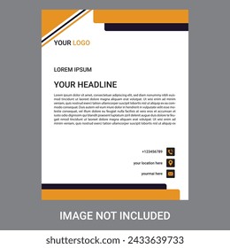 Letterheads add a professional touch to your correspondence. They provide a consistent and polished appearance to your communications, making your organization or business appear credible .