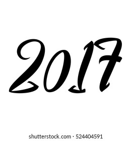 Lettering 2017 for print and poster