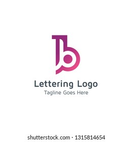 Lettering B Vector