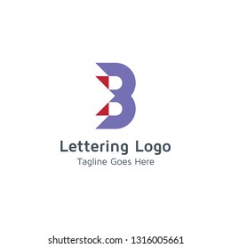 Lettering B Vector