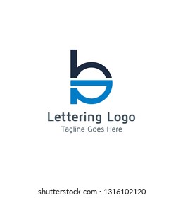 Lettering B Vector