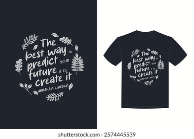 lettering background with inspirational message ornaments t shirt design