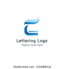 Lettering C Vector