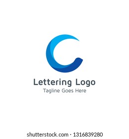 Lettering C Vector