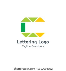 Lettering C Vector