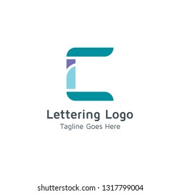 Lettering C Vector